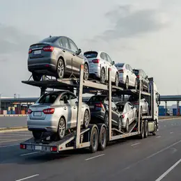 Car transport carrier in Llanelli, Dyfed