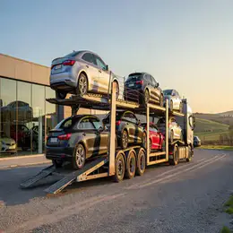 Car transport carrier in Llanelli, Dyfed