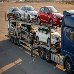 Car transport carrier in Llanelli, Dyfed