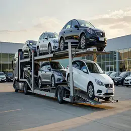 Car transport carrier in Greenock, Inverclyde