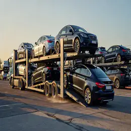 Car transport carrier in Llanelli, Dyfed