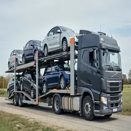 Car transport carrier in Gravesend, Kent