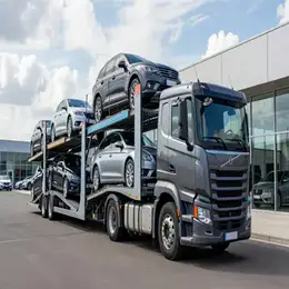 Car transport carrier in Gravesend, Kent