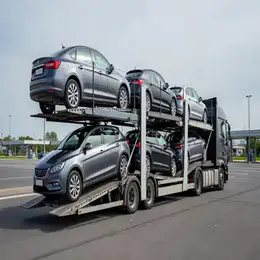 Car transport carrier in Llanelli, Dyfed