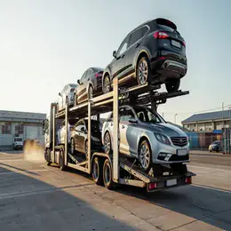 Car transport carrier in Derry/Londonderry, County Londonderry