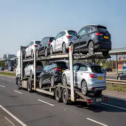 Car transport carrier in Falkirk
