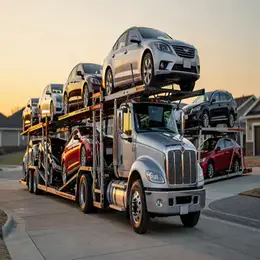 Car transport carrier in Paisley, Renfrewshire
