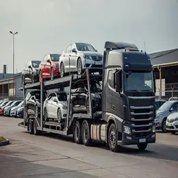Car transport carrier in Highland