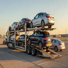 Car transport carrier in Highland