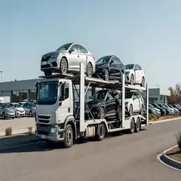 Car transport carrier in Falkirk