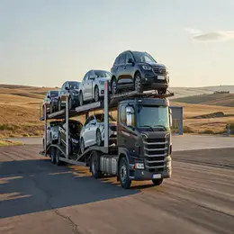 Car transport carrier in Clwyd