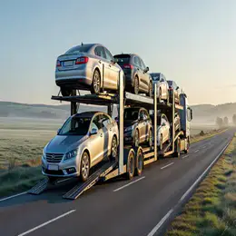Car transport carrier in Clwyd