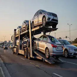 Car transport carrier in South Ayrshire
