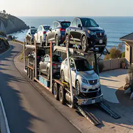 Car transport carrier in Llanelli, Dyfed