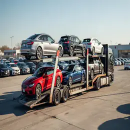 Car transport carrier in Bristol