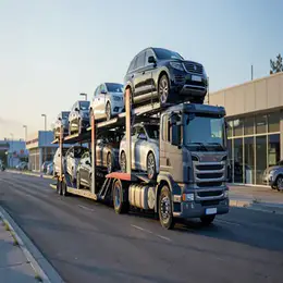 Car transport carrier in Bristol