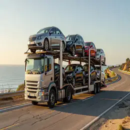 Car transport carrier in Somerset