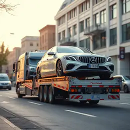 Car transport carrier in London