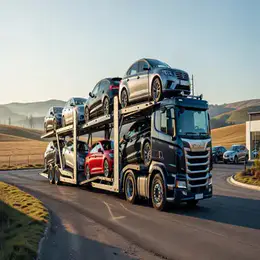 Car transport carrier in Edinburgh