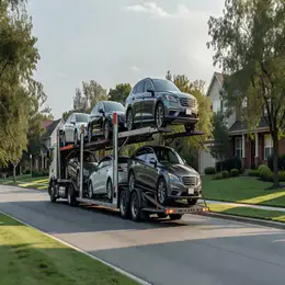 Car transport carrier in South Glamorgan