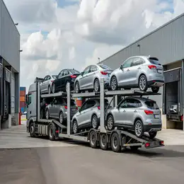 Car transport carrier in South Glamorgan