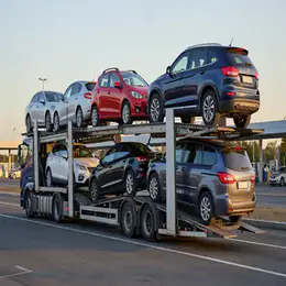 Car transport carrier in South Glamorgan