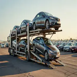Car transport carrier in South Glamorgan