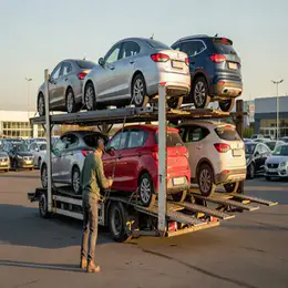 Car transport carrier in County Antrim