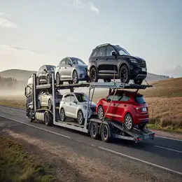 Car transport carrier in County Antrim