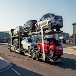 Car transport carrier in Llanelli, Dyfed