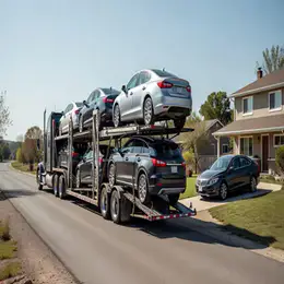 Car transport carrier in South Lanarkshire