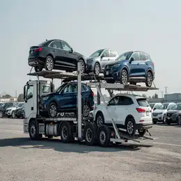 Car transport carrier in Dundee