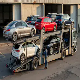 Car transport carrier in Nuneaton, Warwickshire