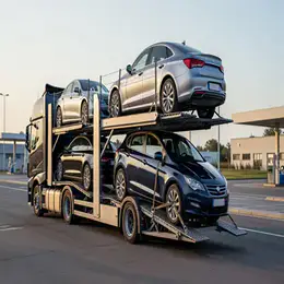 Car transport carrier in South Lanarkshire