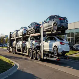 Car transport carrier in South Lanarkshire