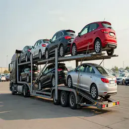 Car transport carrier in South Lanarkshire