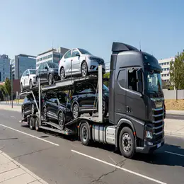 Car transport carrier in Inverclyde