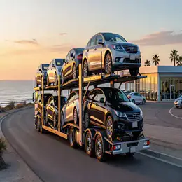 Car transport carrier in County Armagh