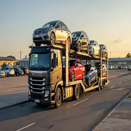 Car transport carrier in County Armagh