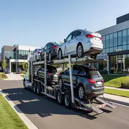 Car transport carrier in Northumberland