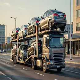 Car transport carrier in Falkirk