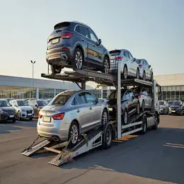 Car transport carrier in Falkirk