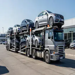 Car transport carrier in Falkirk