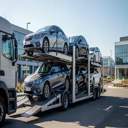 Car transport carrier in Falkirk