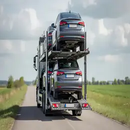 Car transport carrier in Northumberland