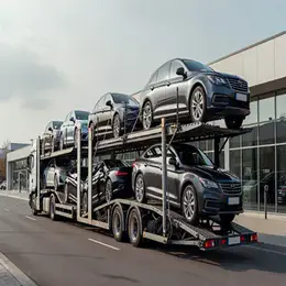 Car transport carrier in Bognor Regis, West Sussex