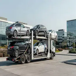 Car transport carrier in East Ayrshire