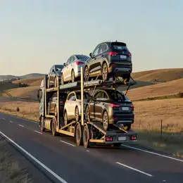 Car transport carrier in East Ayrshire