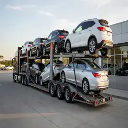 Car transport carrier in East Ayrshire