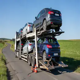 Car transport carrier in East Ayrshire